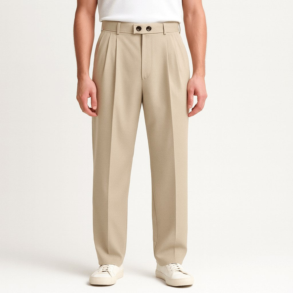 Nancy | Women's Breathable Wide-Leg Pants, Relaxed Fit Everyday Pants | The Dress Cellar
