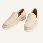Paul | Men's Suede-Effect Slip-On Loafers, Comfortable Daily Wear Shoes | The Dress Cellar