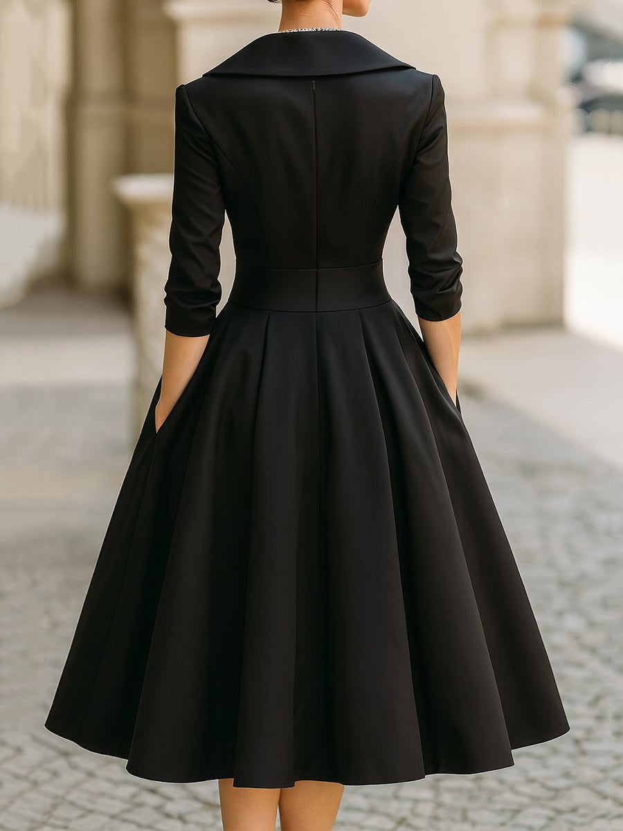Luna | Women's Elegant Midi Dress - image 6