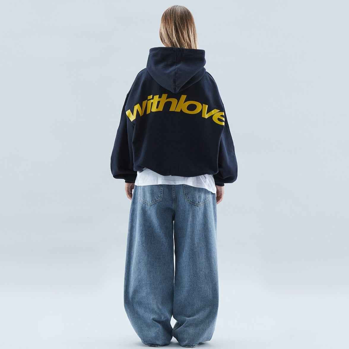 Sharon | Women's Relaxed Hooded Sweatshirt with Graphic Print, Loose-Fit Casual Hoodie | The Dress Cellar