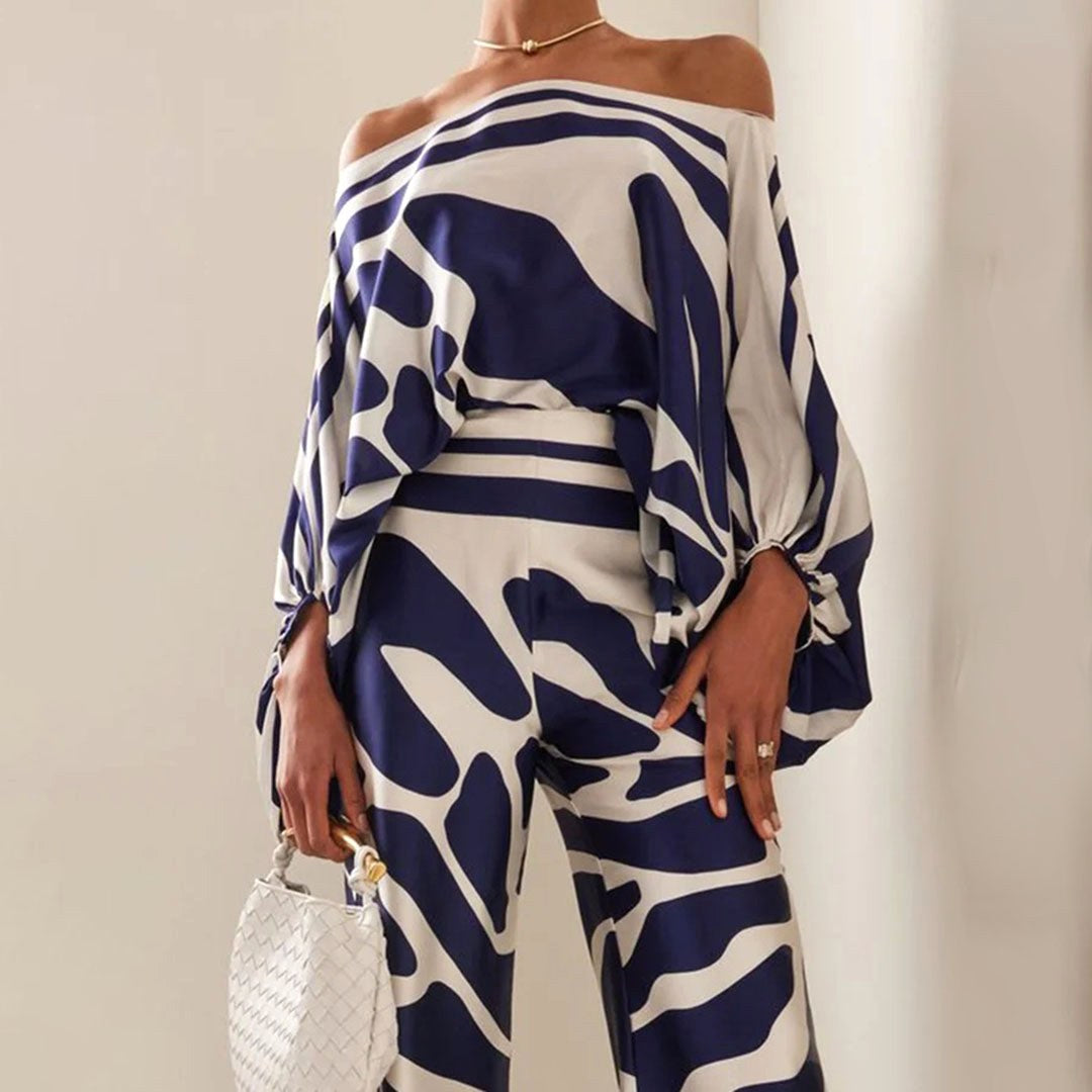 Madison | Women's Chic Summer Two-Piece Set - Multicolor