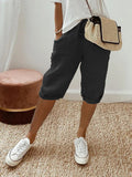 Madison | Women's Cotton Relaxed-Fit Pants - Black