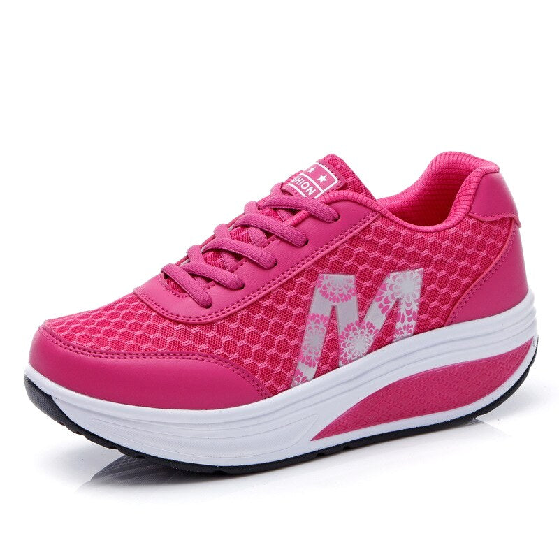 Madison | Women's Orthopedic Corrector Walking Sneakers - Red