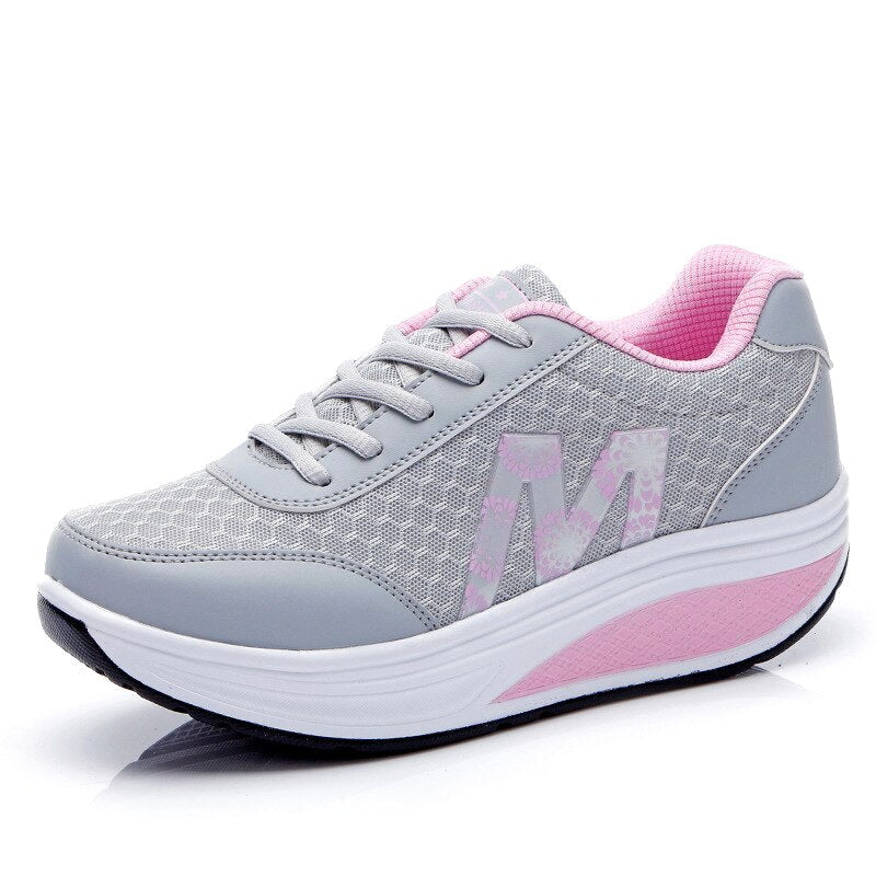 Madison | Women's Orthopedic Corrector Walking Sneakers - Gray