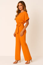 Makenna | Women's Ponte Knit Batwing Jumpsuit - image 14