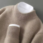 Malcolm | Men's Cashmere Pullover Jumper, Lightweight Knit Jumper | The Dress Cellar
