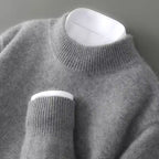 Malcolm | Men's Cashmere Pullover Jumper, Lightweight Knit Jumper | The Dress Cellar
