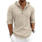Joan | Women's Relaxed Hooded Sweatshirt, Drawstring Hood Sweater | The Dress Cellar