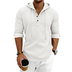 Joan | Women's Relaxed Hooded Sweatshirt, Drawstring Hood Sweater | The Dress Cellar