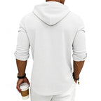 Joan | Women's Relaxed Hooded Sweatshirt, Drawstring Hood Sweater | The Dress Cellar