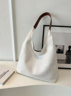 Manon | Women's Relaxed Shoulder Tote Bag, Spacious Travel Tote | The Dress Cellar | Coffee