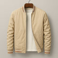 Martin | Lightweight Bomber Jacket with Contrast Details; Sporty Transitional Jacket | The Dress Cellar