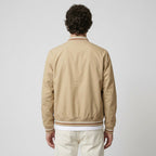 Martin | Lightweight Bomber Jacket with Contrast Details; Sporty Transitional Jacket | The Dress Cellar