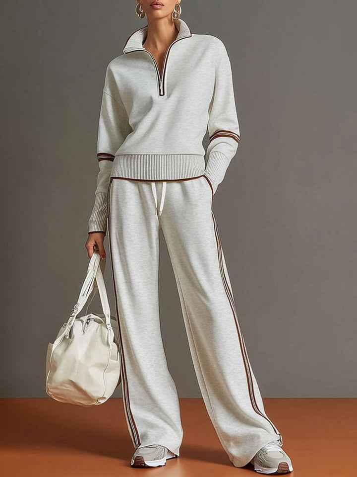 Margot | Women's Relaxed Fit Two-Piece Co-Ord Set, Lounge Set | The Dress Cellar