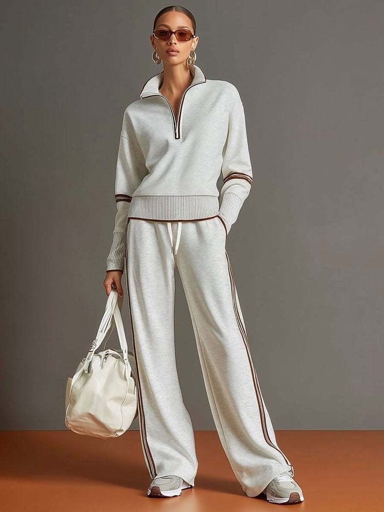Margot | Women's Relaxed Fit Two-Piece Co-Ord Set, Lounge Set | The Dress Cellar