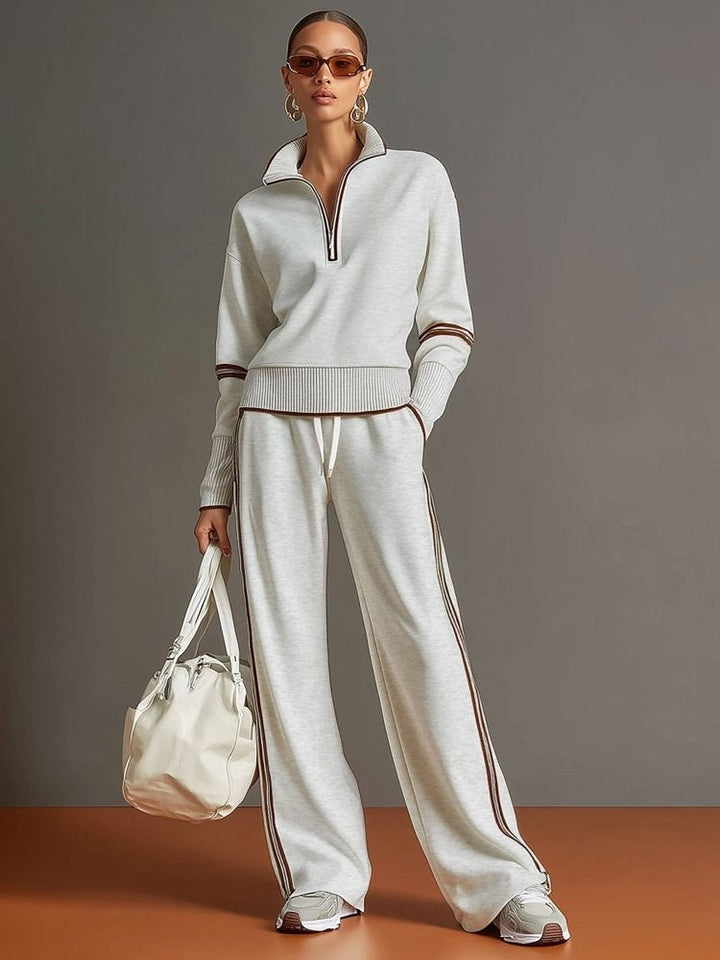 Margot | Women's Relaxed Fit Two-Piece Co-Ord Set, Lounge Set | The Dress Cellar