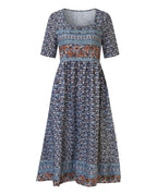 Marlowe | Women's Boho Print Midi Dress - image 7