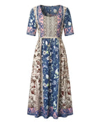 Marlowe | Women's Boho Print Midi Dress - image 8