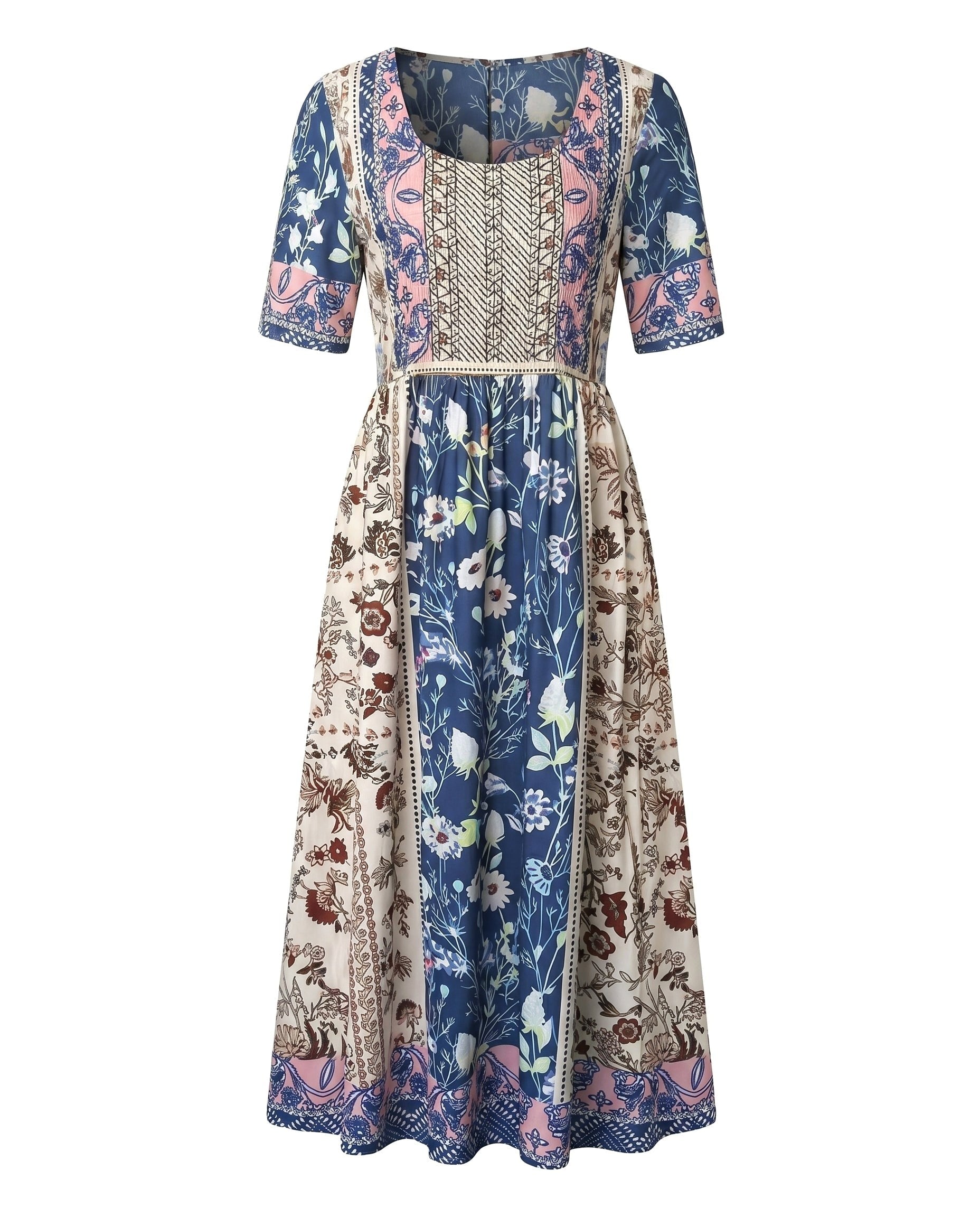 Marlowe | Women's Boho Print Midi Dress - image 8