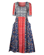 Marlowe | Women's Boho Print Midi Dress - image 9