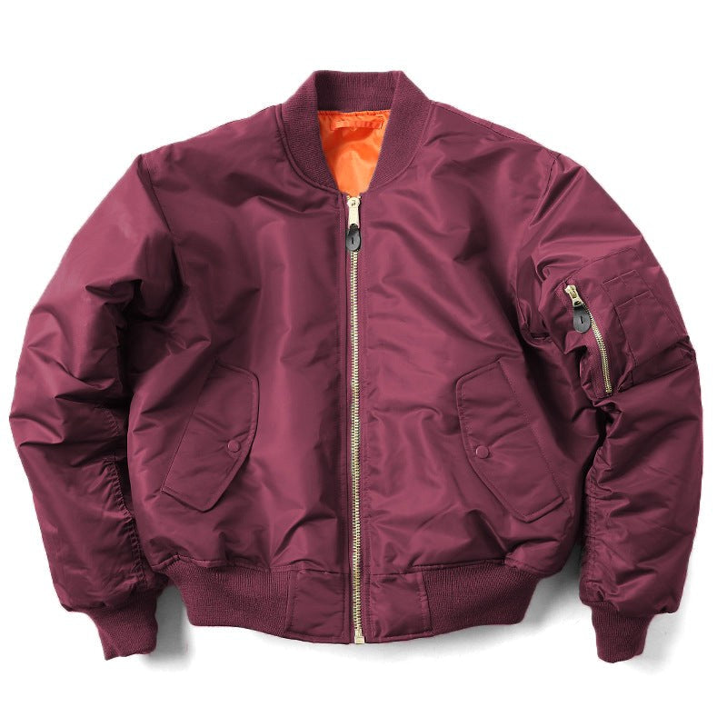 Donald | Men's Bomber Jacket with Front Pockets, Zip Fastening Urban Jacket | The Dress Cellar