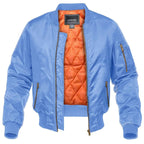 Donald | Men's Bomber Jacket with Front Pockets, Zip Fastening Urban Jacket | The Dress Cellar