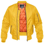 Donald | Men's Bomber Jacket with Front Pockets, Zip Fastening Urban Jacket | The Dress Cellar
