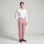 Mason | Men's Double-Pleat High-Waist Trousers, Tailored Tapered Trousers | The Dress Cellar