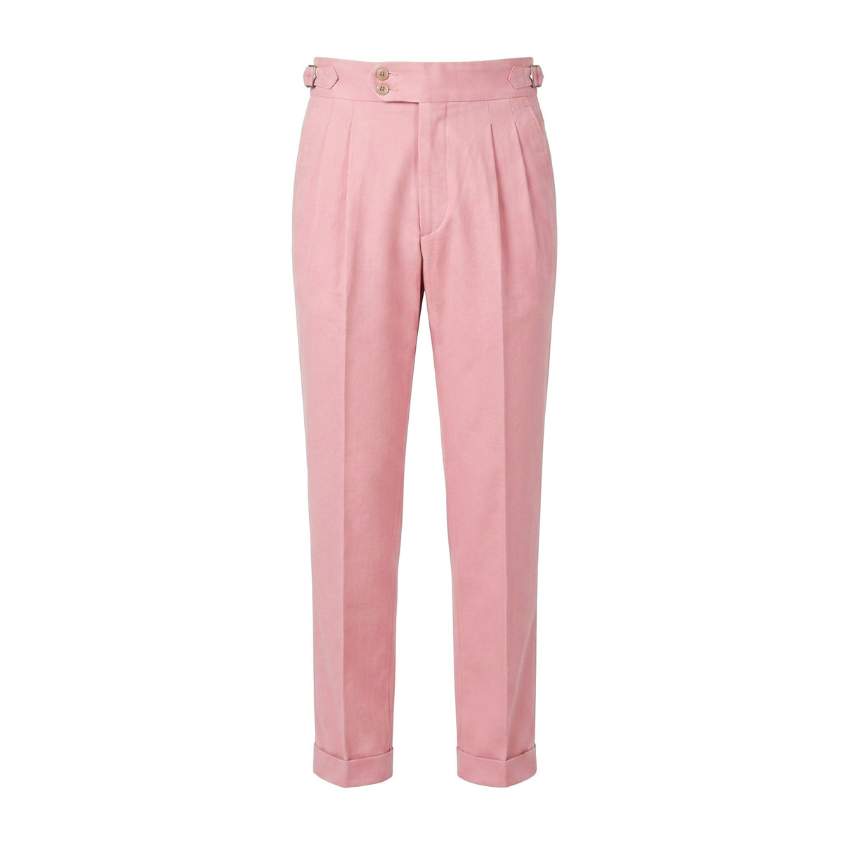 Mason | Men's Double-Pleat High-Waist Trousers, Tailored Tapered Trousers | The Dress Cellar