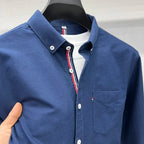 Jeremy | Men's Oxford Button-Down Shirt, Long-Sleeve Smart Casual Shirt | The Dress Cellar