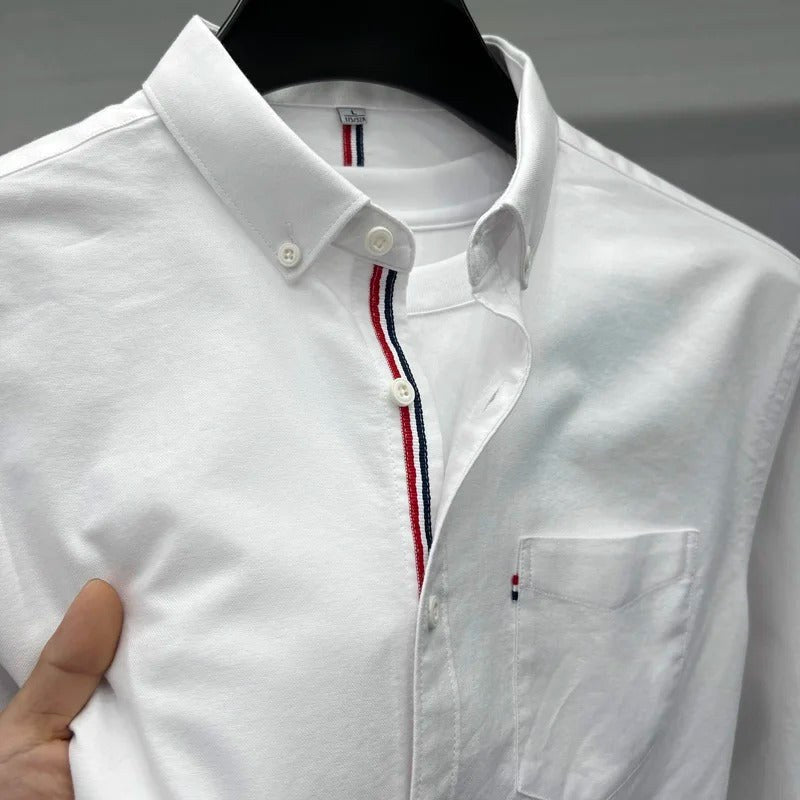 Jeremy | Men's Oxford Button-Down Shirt, Long-Sleeve Smart Casual Shirt | The Dress Cellar