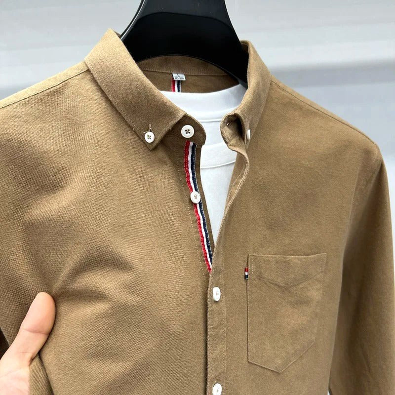 Jeremy | Men's Oxford Button-Down Shirt, Long-Sleeve Smart Casual Shirt | The Dress Cellar
