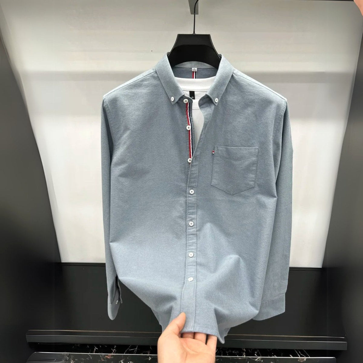 Jeremy | Men's Oxford Button-Down Shirt, Long-Sleeve Smart Casual Shirt | The Dress Cellar