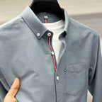 Jeremy | Men's Oxford Button-Down Shirt, Long-Sleeve Smart Casual Shirt | The Dress Cellar