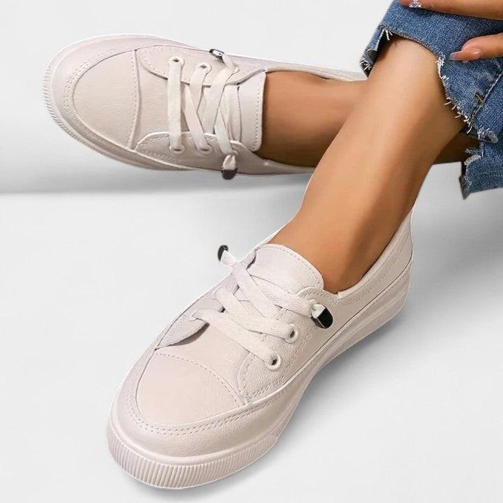 Melanie | Women's Orthopedic Walking Shoes - Beige