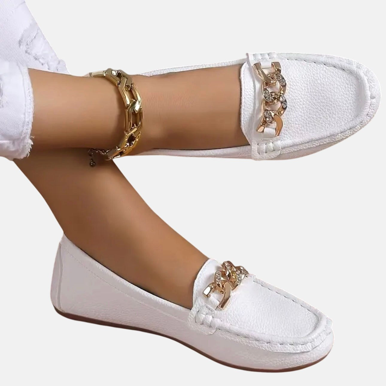 Melissa | Women's Orthopedic Loafers - Beige