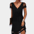Melissa | Women's Tummy Control Evening Dress - Black