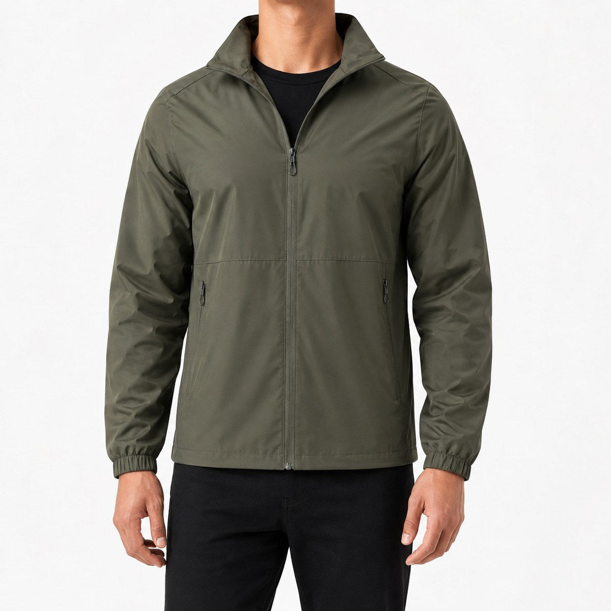 Miles | Men's Breathable Waterproof Jacket, Water-Resistant Autumn Jacket | The Dress Cellar | Navy