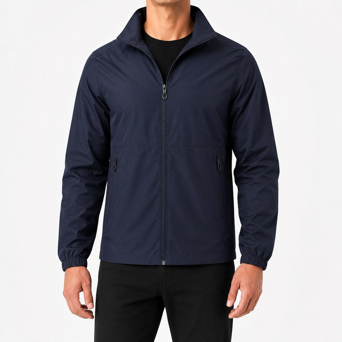 Miles | Men's Breathable Waterproof Jacket, Water-Resistant Autumn Jacket | The Dress Cellar | Beige