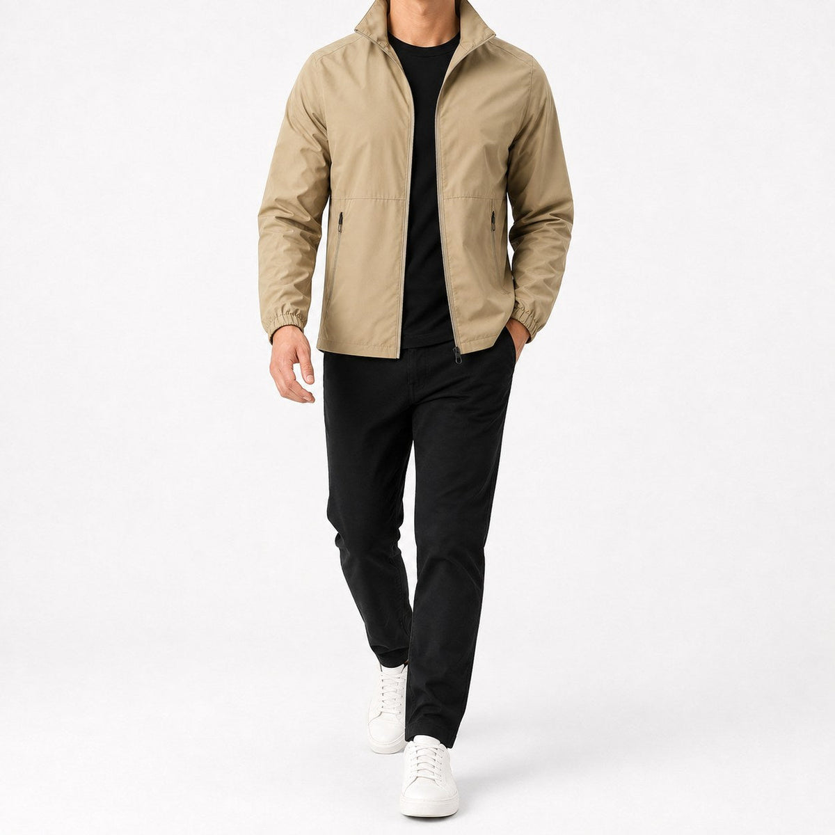 Miles | Men's Breathable Waterproof Jacket, Water-Resistant Autumn Jacket | The Dress Cellar
