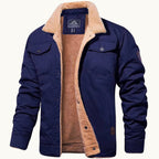 Mitchell | Men's Fleece-Lined Winter Coat, Warm Everyday Coat | The Dress Cellar
