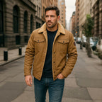 Mitchell | Men's Fleece-Lined Winter Coat, Warm Everyday Coat | The Dress Cellar