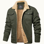 Mitchell | Men's Fleece-Lined Winter Coat, Warm Everyday Coat | The Dress Cellar