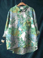 Monette | Women's Floral Short Sleeve Blouse - image 14