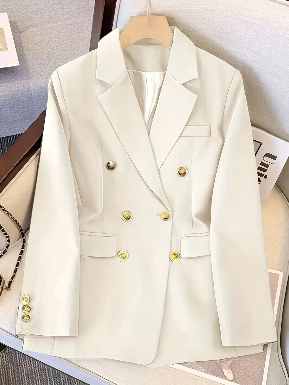 Monroe | Women's Double-Breasted Blazer - image 5