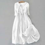 Morgan | Women's Casual Everyday Dress - White