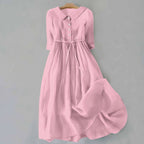 Morgan | Women's Casual Everyday Dress - Pink