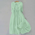 Morgan | Women's Casual Everyday Dress - Light Green