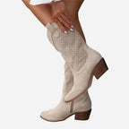 Natalie | Women's Cowboy Style Orthopedic Boots - image 5
