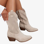 Natalie | Women's Cowboy Style Orthopedic Boots - image 6